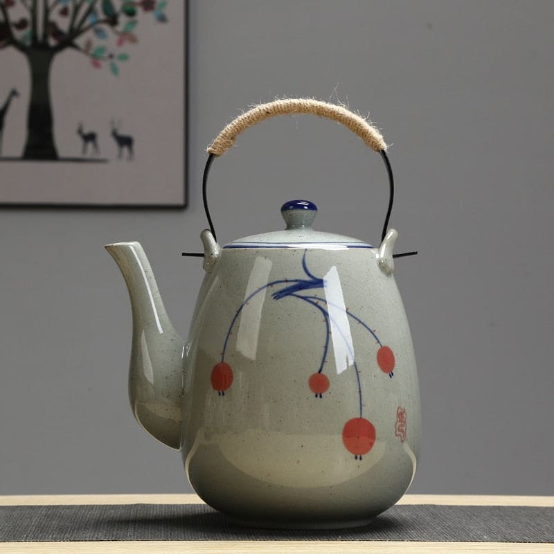 Asiatische Teekanne