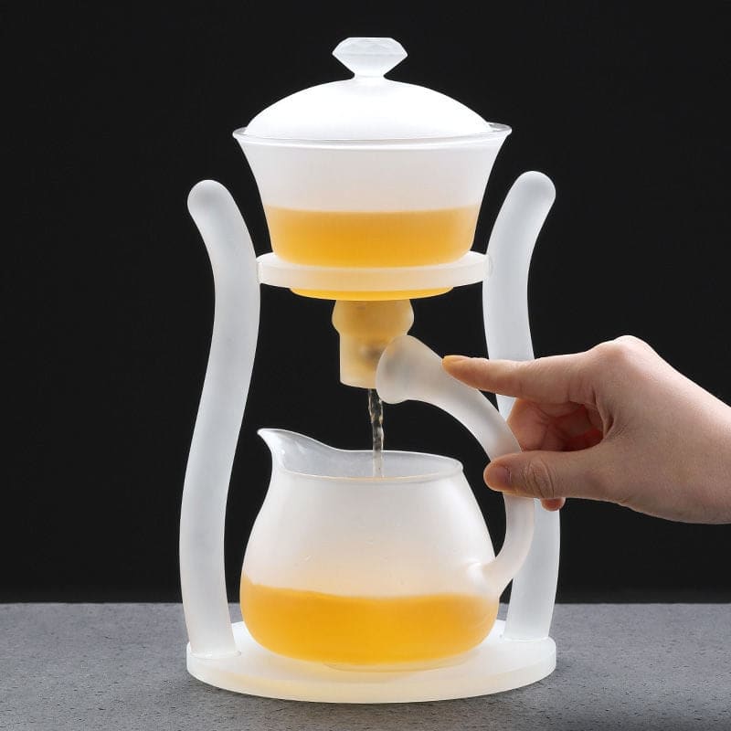 Moderne teekanne aus glas - misty 400ml
