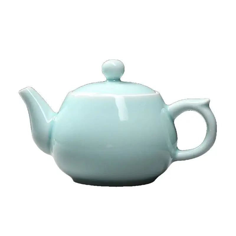 Teekanne porzellan blau 270ml