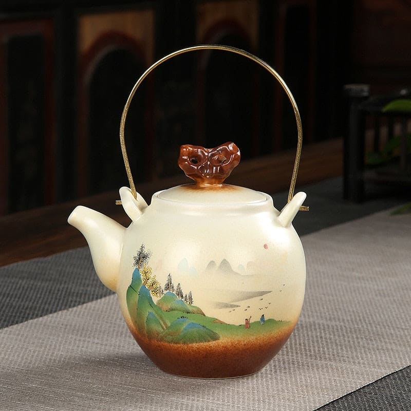 Teekanne Porzellan Chinesisch 240ml