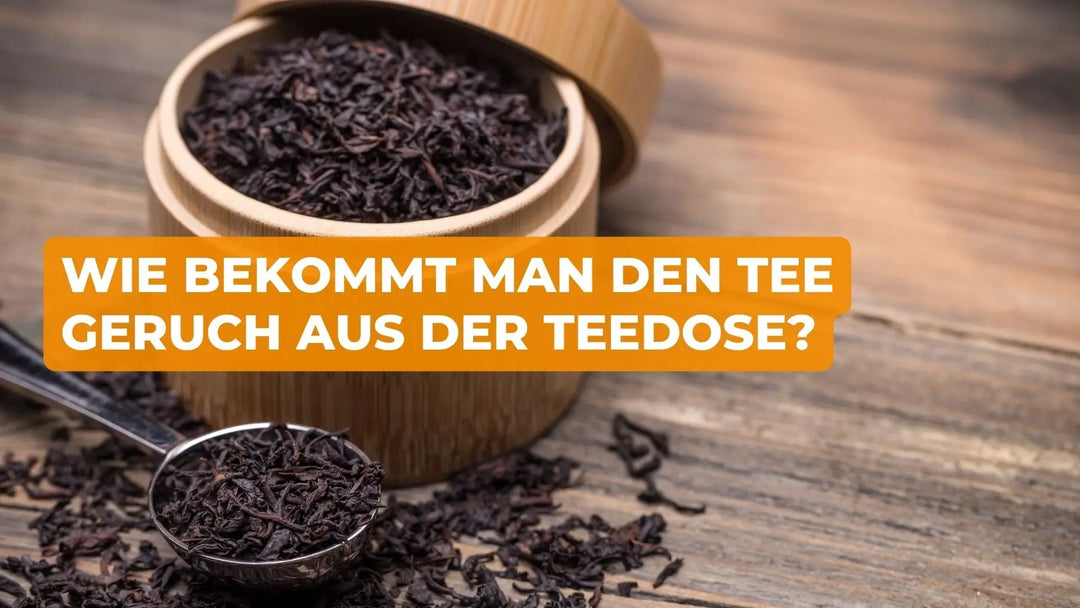 Wie Bekommt Man den Tee Geruch aus der Teedose?