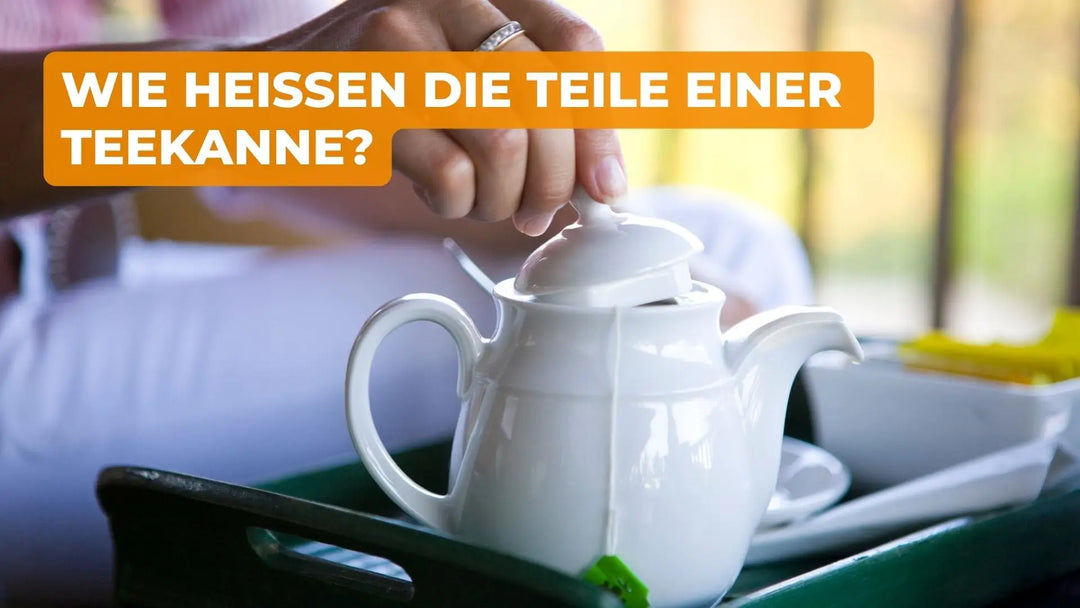 Wie heißen die Teile einer Teekanne?