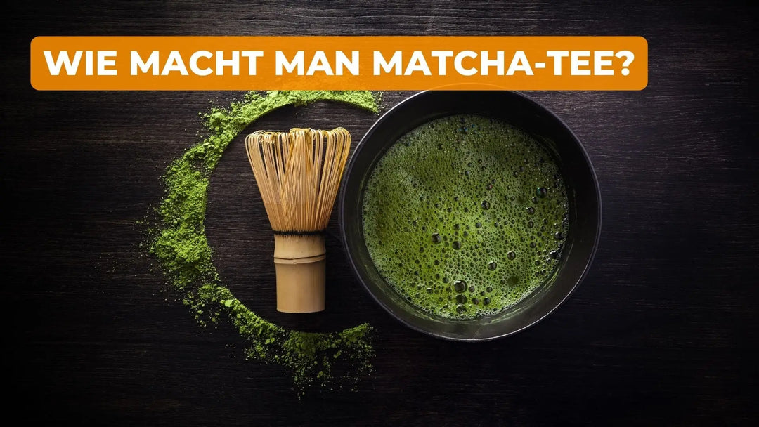 Wie macht Man Matcha-tee?