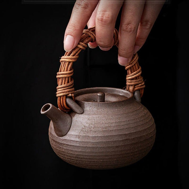 Antike japanische teekanne keramik 200 ml