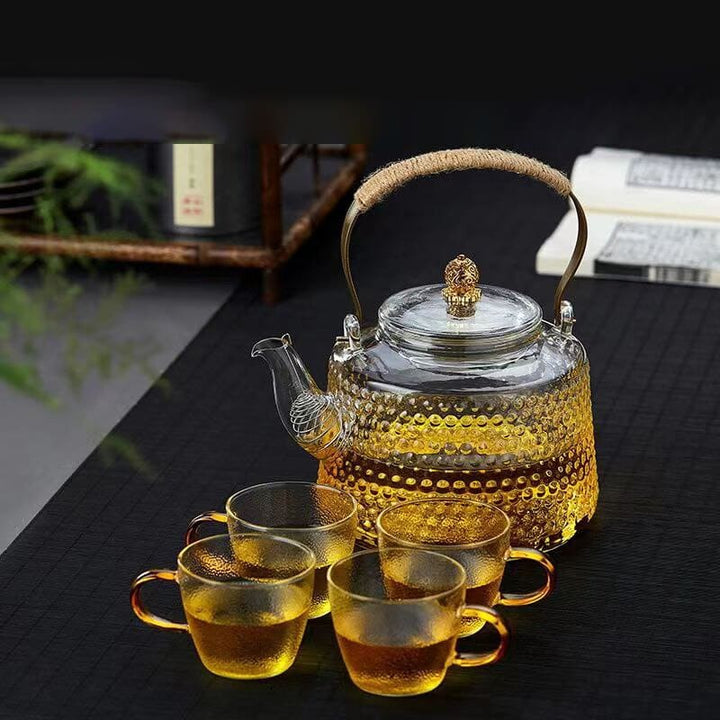 Chinesische teekanne glas 1,4l