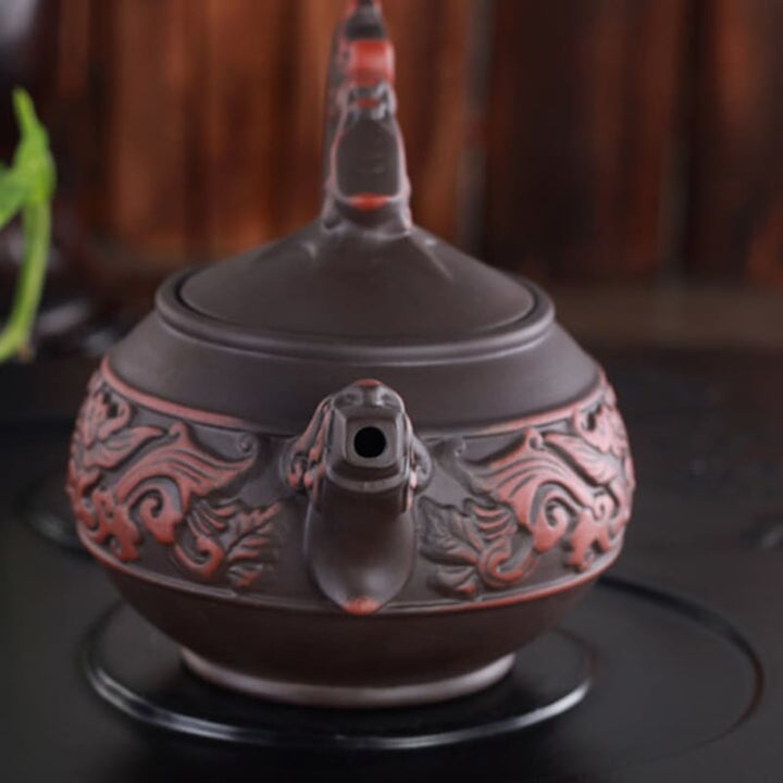 Chinesische teekanne keramik - traditionell 400ml