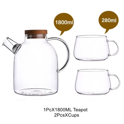 Glas Teekanne 1 8 Liter