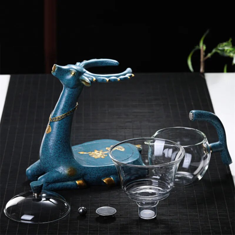 Glas Teekanne Mystic Deer