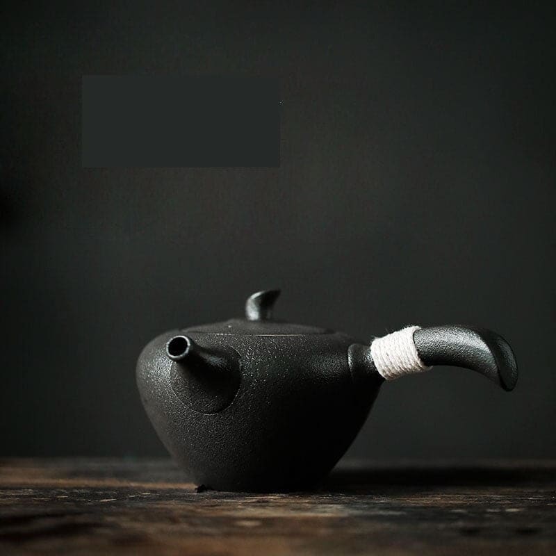 Kleine teekanne keramik - kyusu seitengriff 200ml