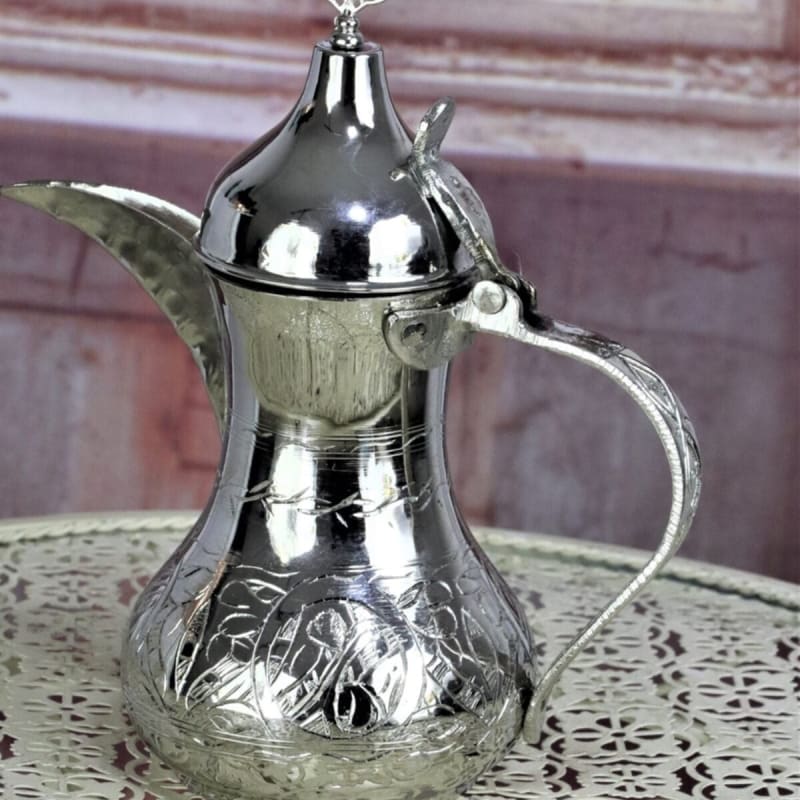 Marokkanische teekanne edelstahl 1l