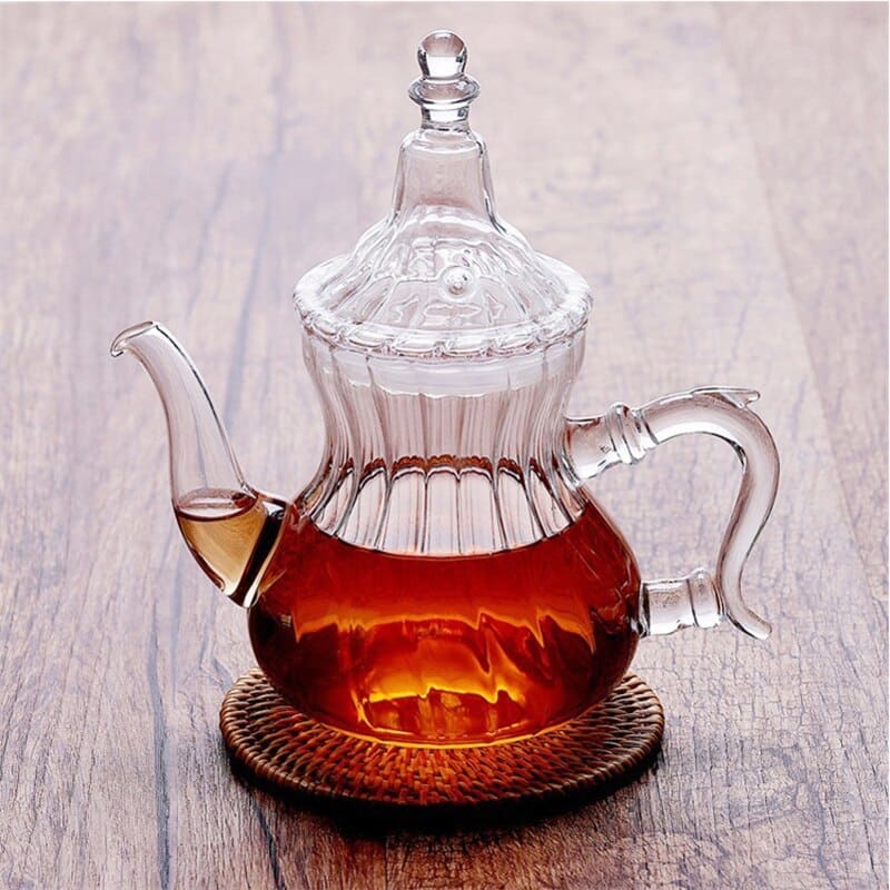 Marokkanische teekanne glas 500ml