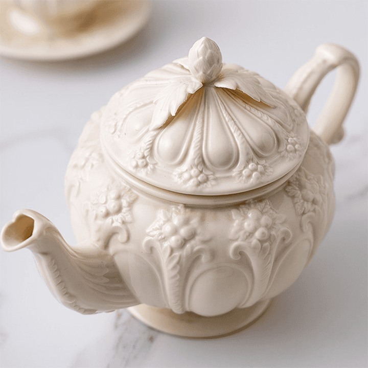 Prestigeträchtige englische teekanne keramik 900ml