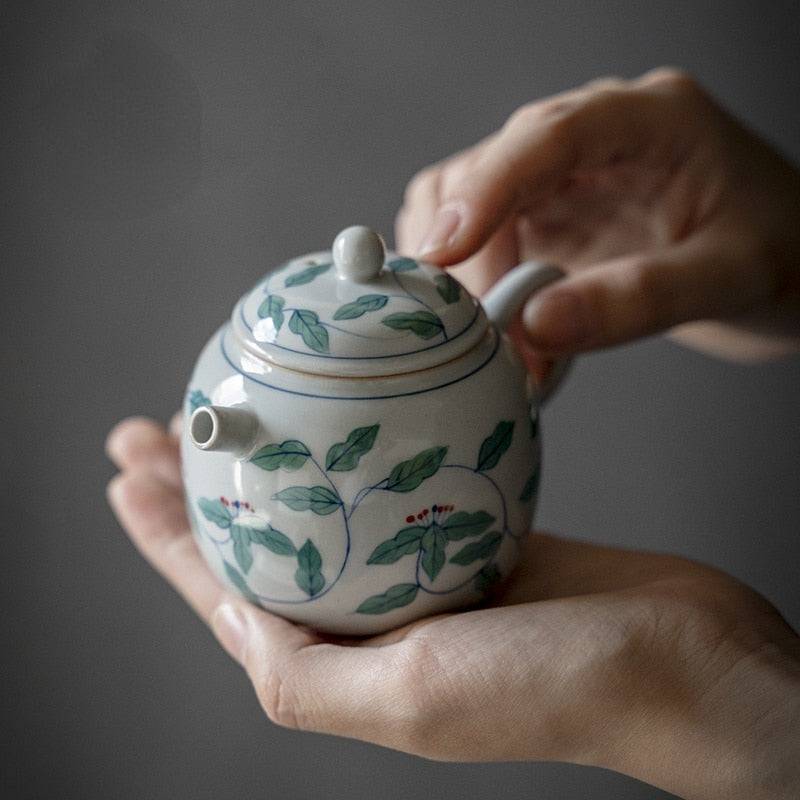 Teekanne für grünen tee keramik