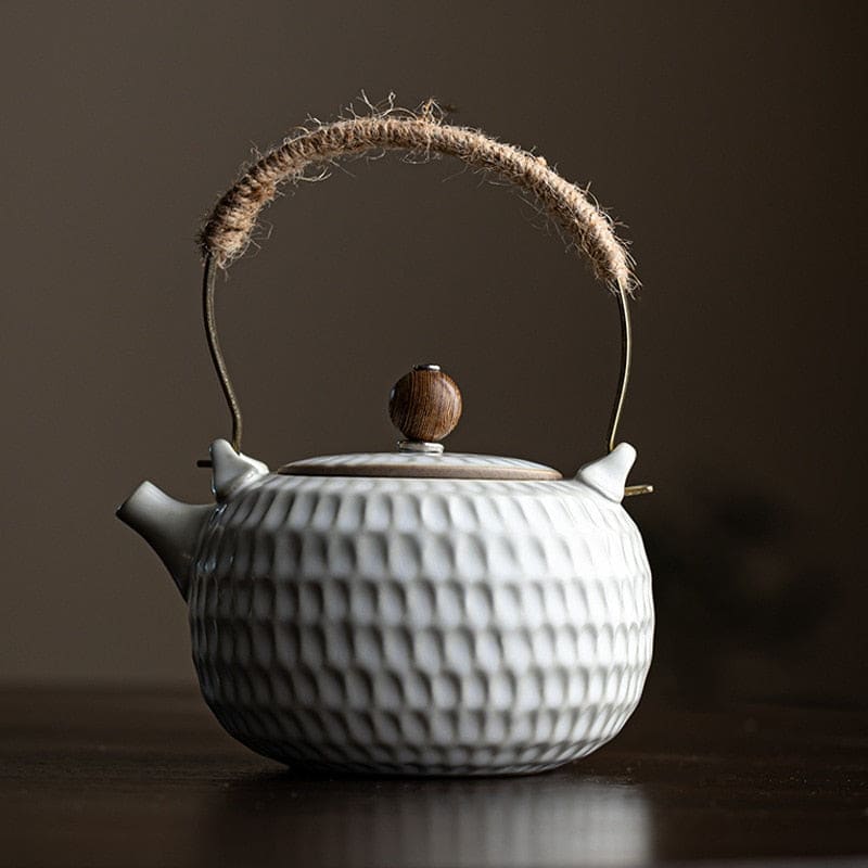 Teekanne keramik - hohles muster 500ml