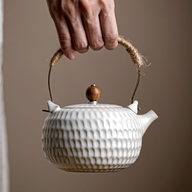 Teekanne keramik - hohles muster 500ml