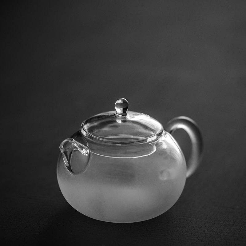 Teekannen glas klein